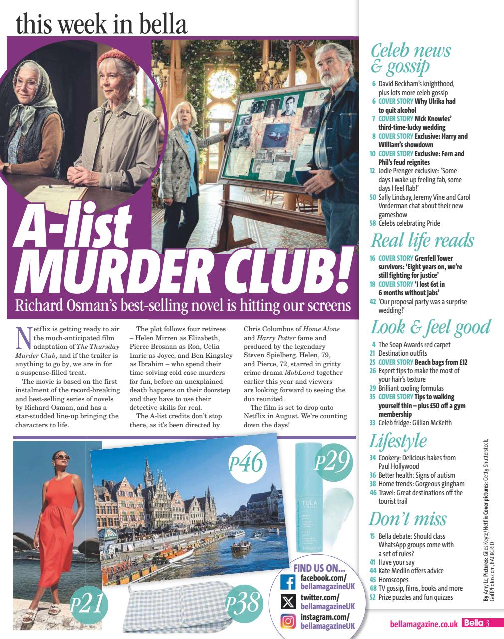 Bella Magazine Preview Pages