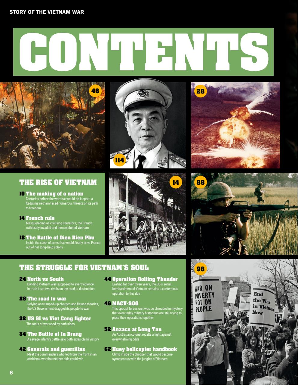 History of War Bookazine Preview Pages