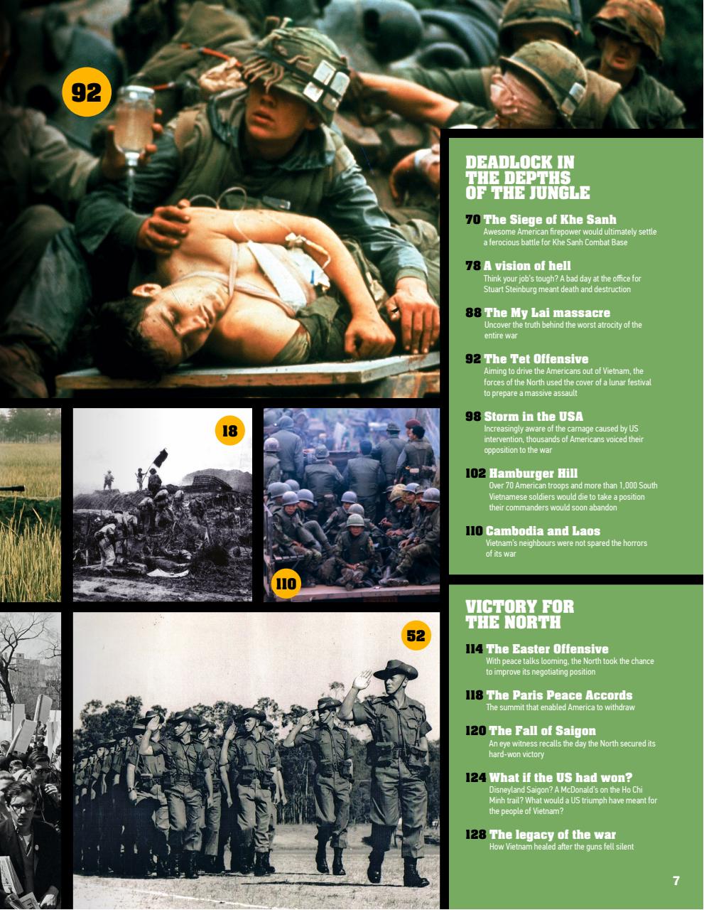 History of War Bookazine Preview Pages