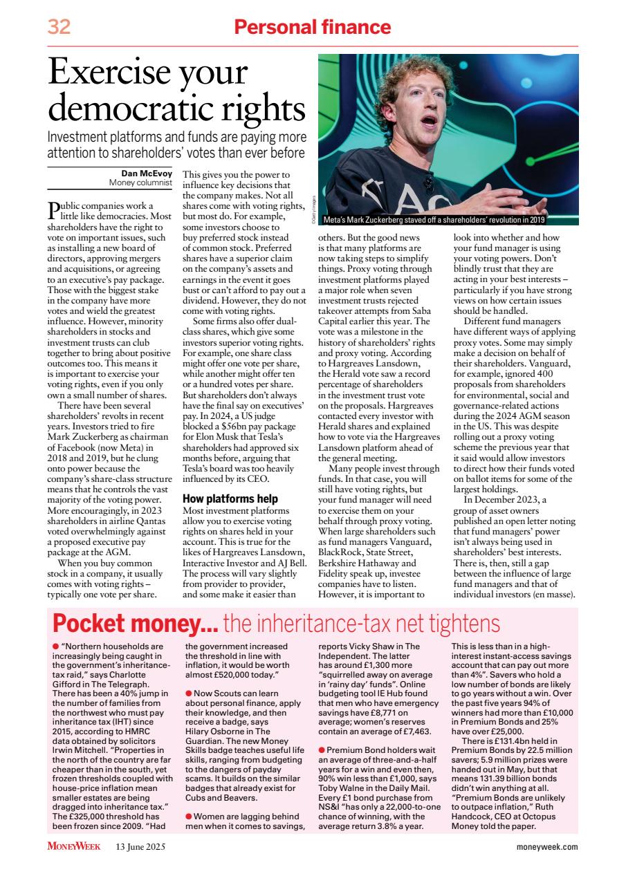 MoneyWeek Preview Pages