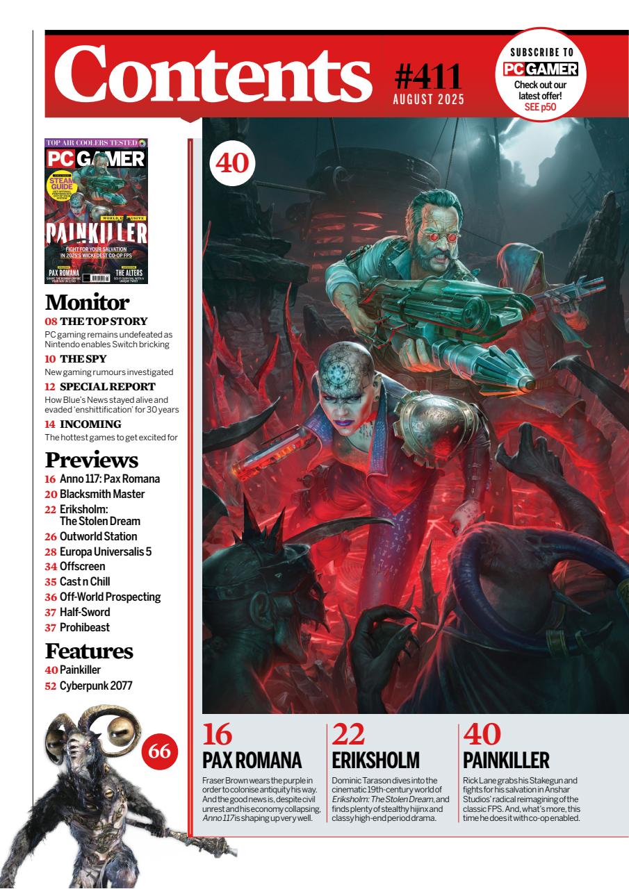 PC Gamer (UK Edition) Preview Pages