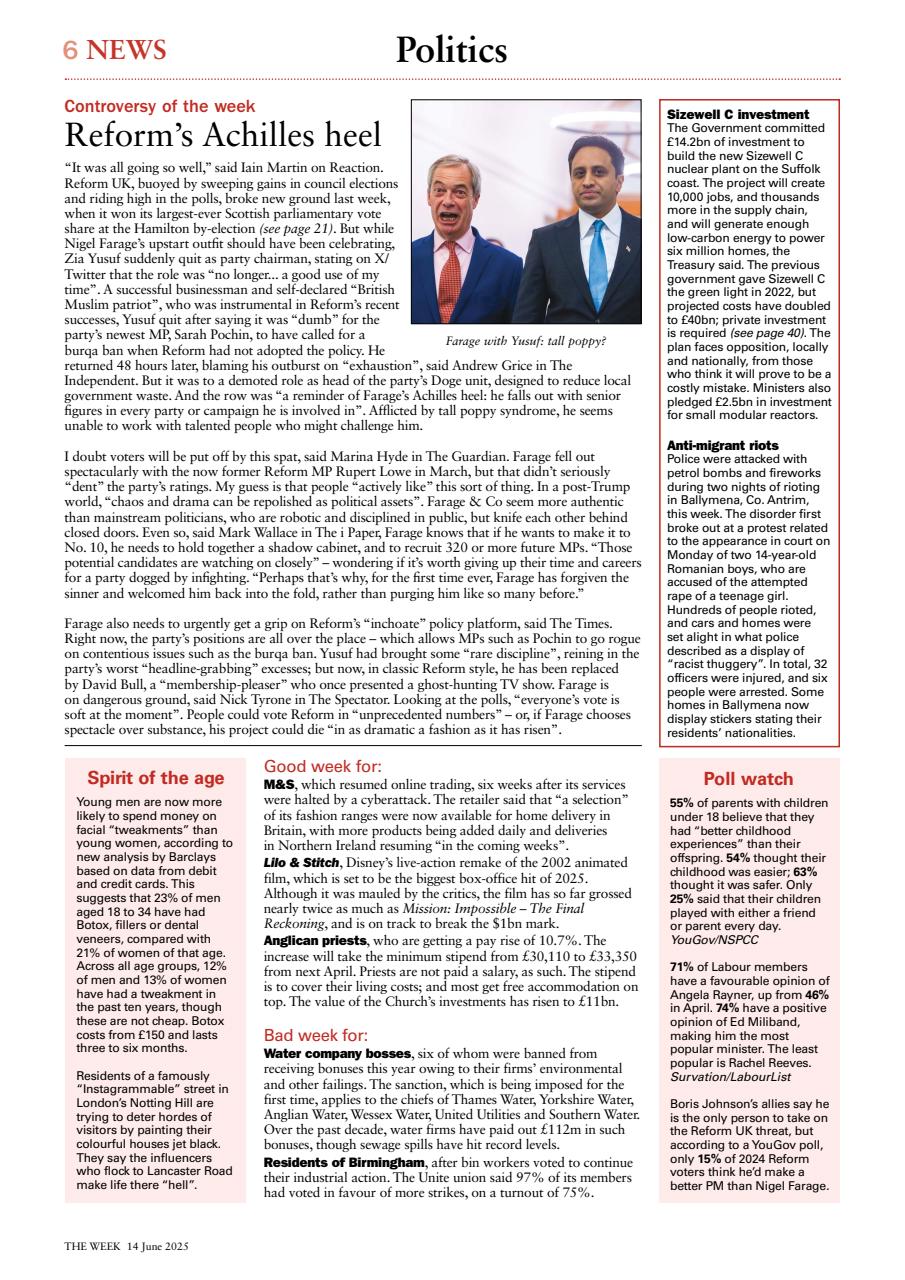 The Week Preview Pages