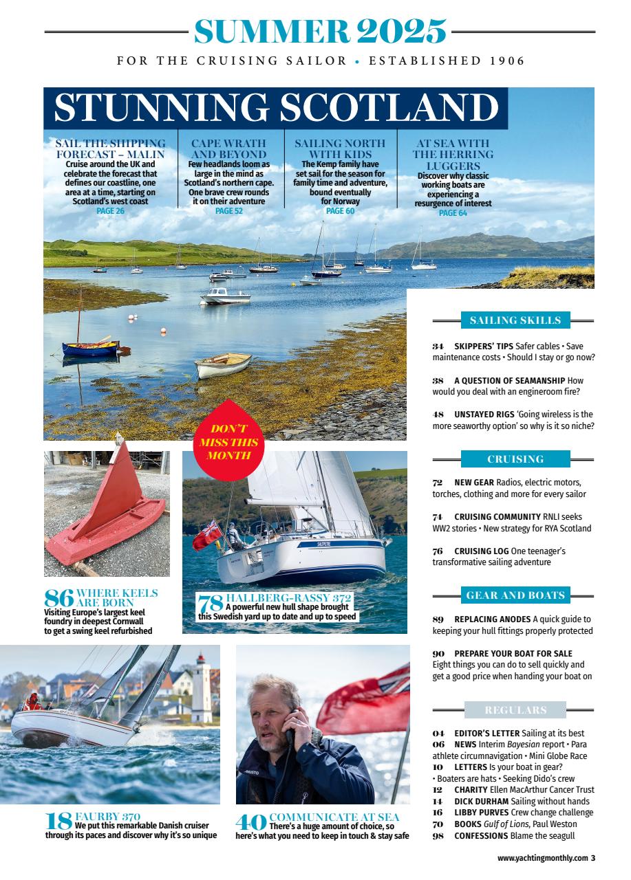 Yachting Monthly Preview Pages