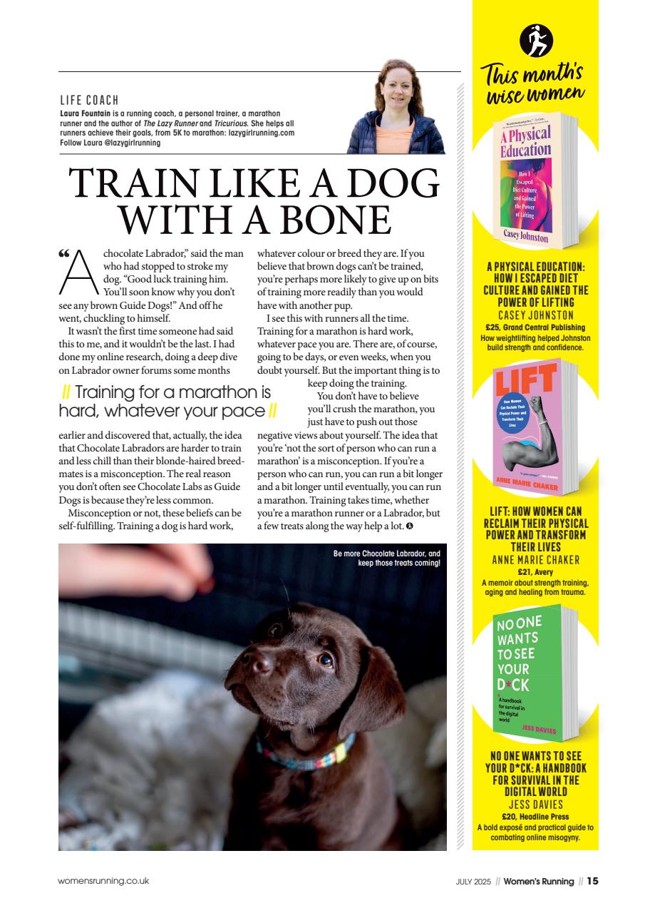 Women’s Running Preview Pages