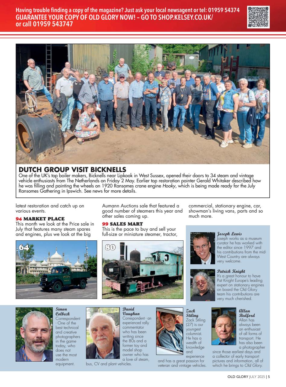 Old Glory Magazine Preview Pages