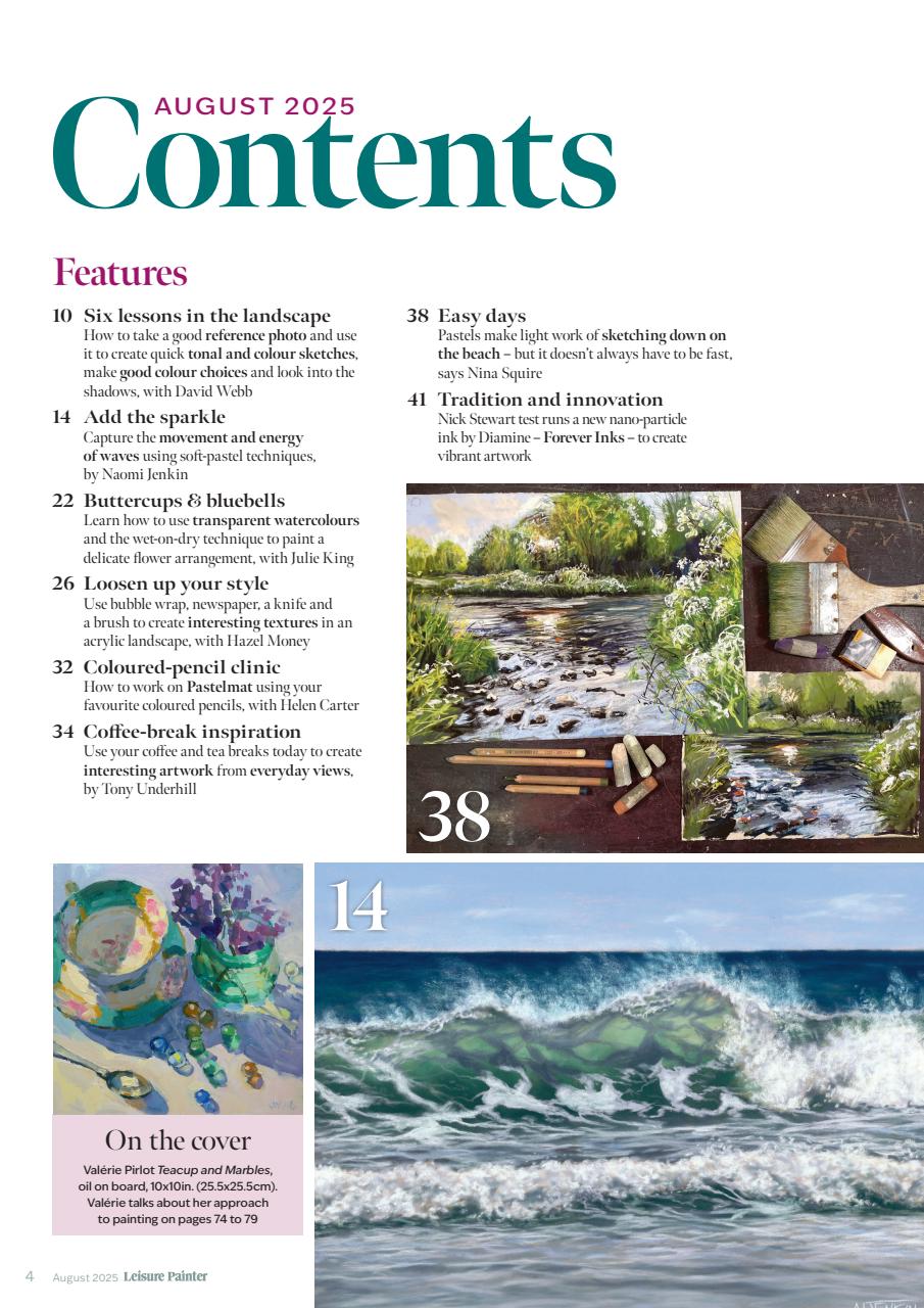 Leisure Painter & The Artist Preview Pages