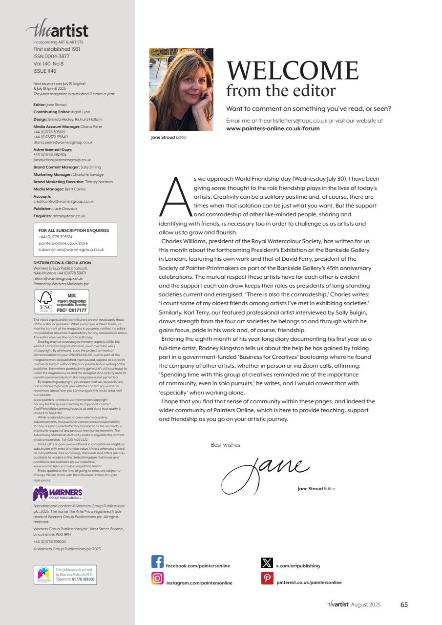 Leisure Painter & The Artist Preview Pages