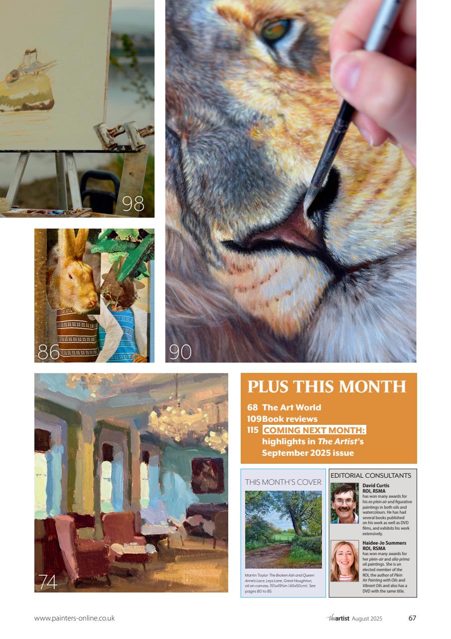 Leisure Painter & The Artist Preview Pages