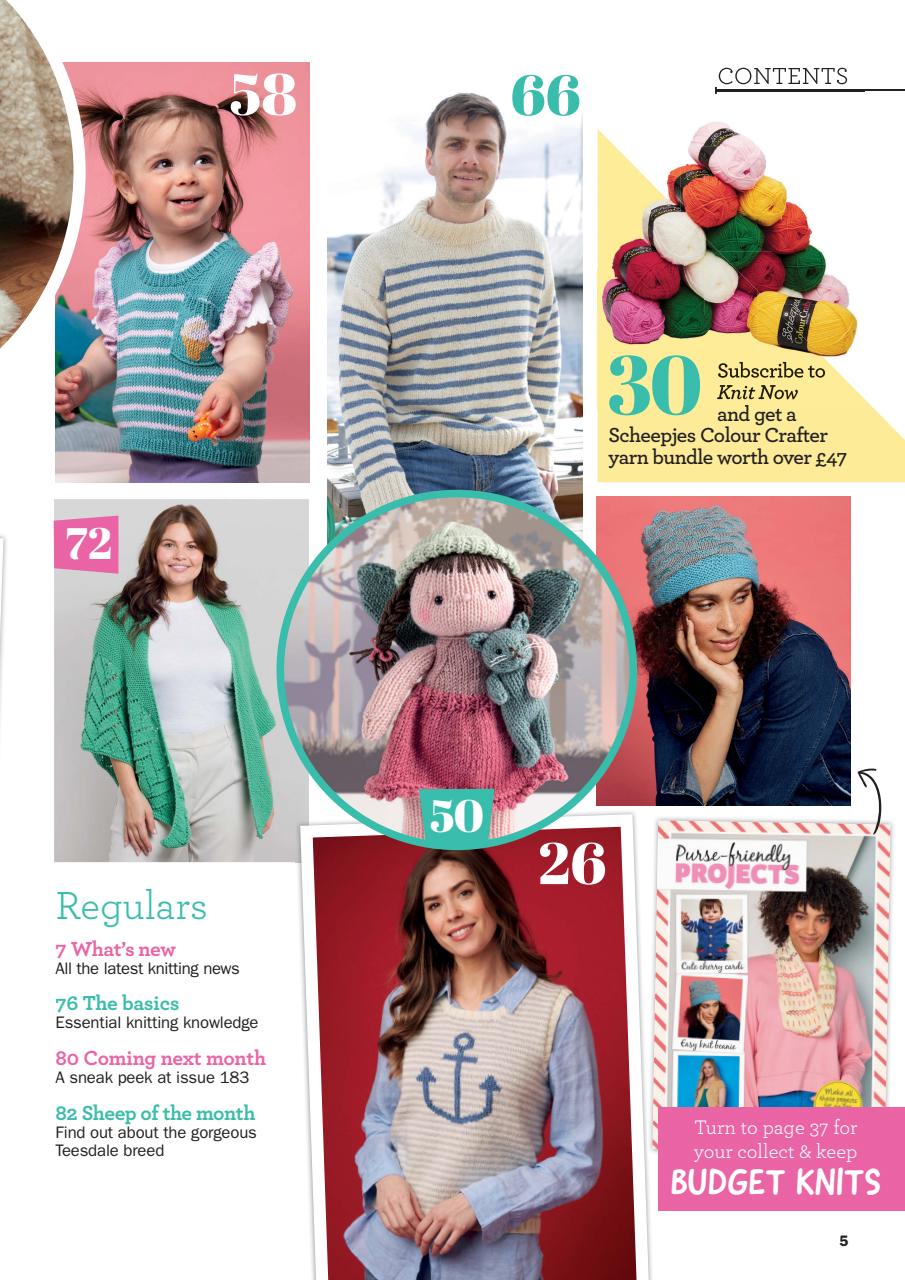 Knit Now Preview Pages