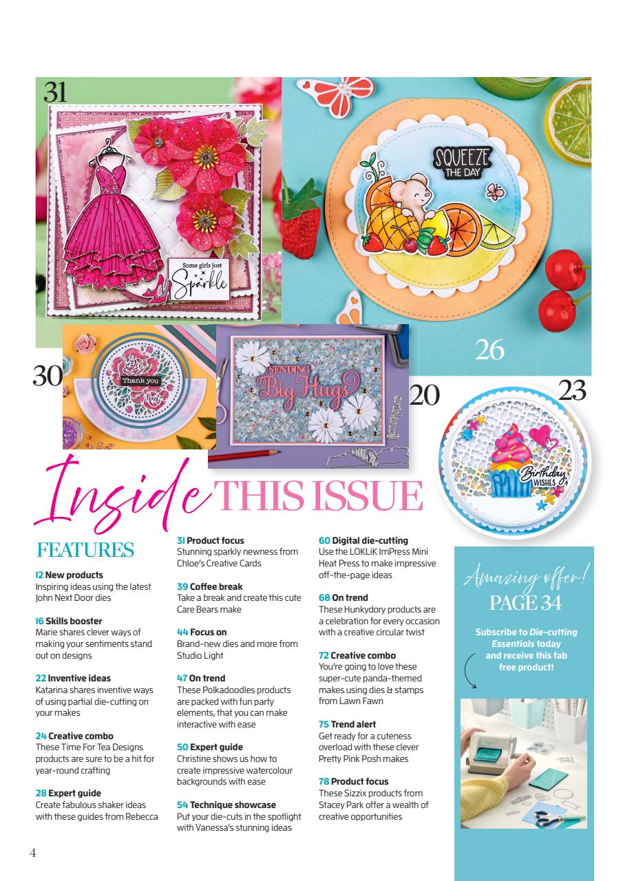 Die-Cutting Essentials Preview Pages