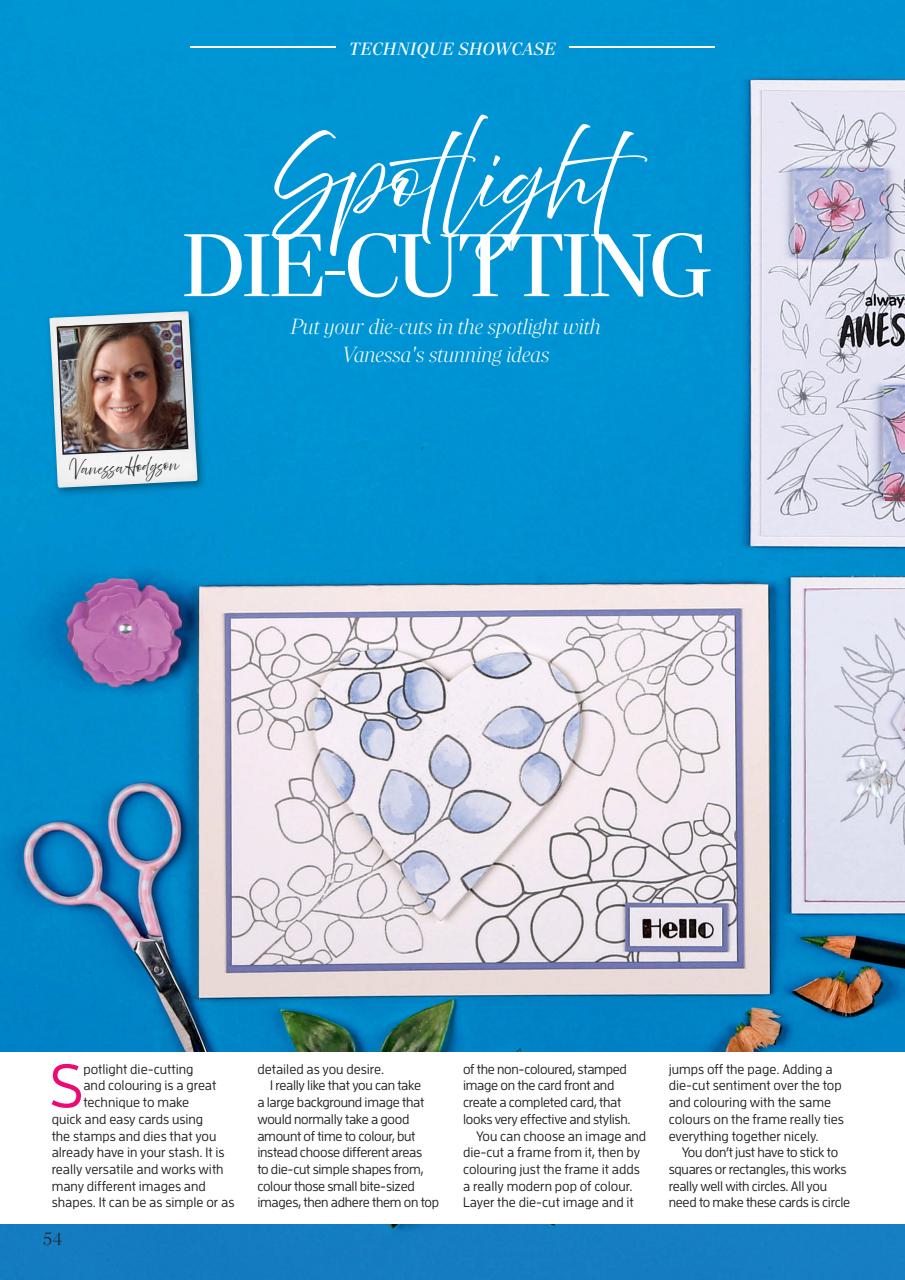 Die-Cutting Essentials Preview Pages