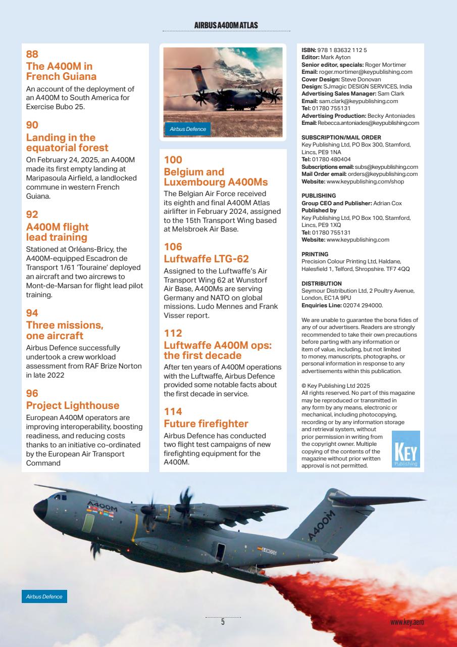 Combat Aircraft Journal Preview Pages