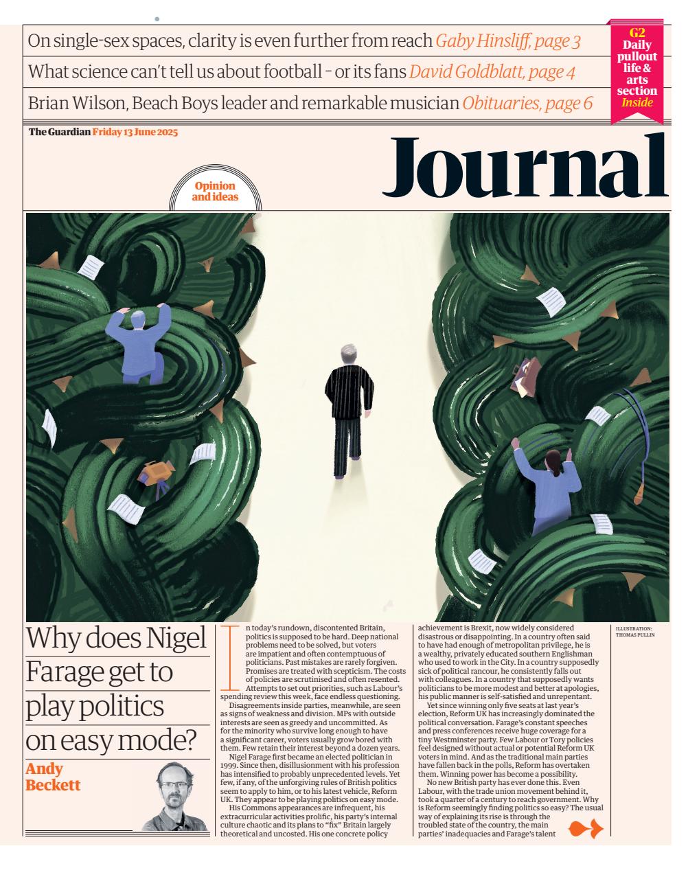 The Guardian Newspaper Preview Pages