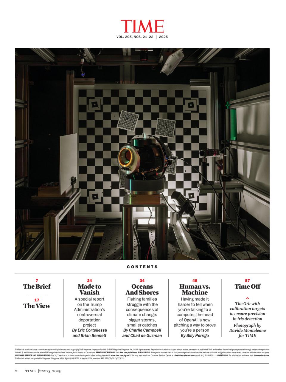 TIME Magazine Asia Preview Pages