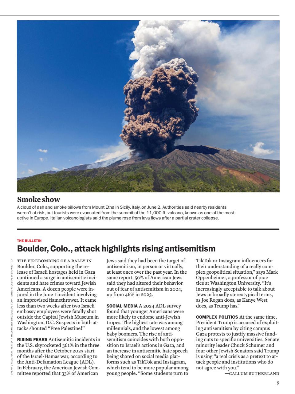 TIME Magazine Europe Preview Pages