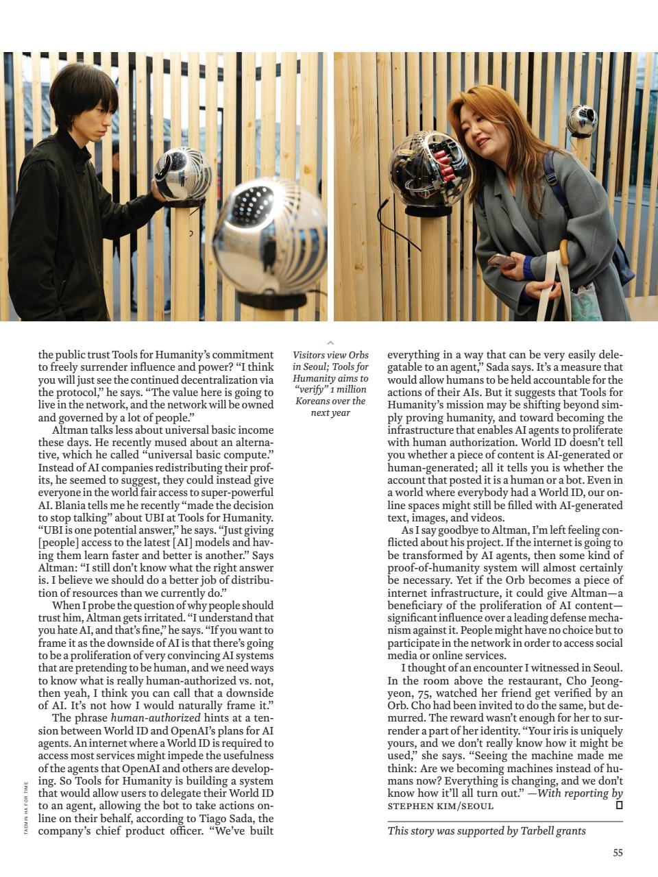 TIME Magazine Europe Preview Pages