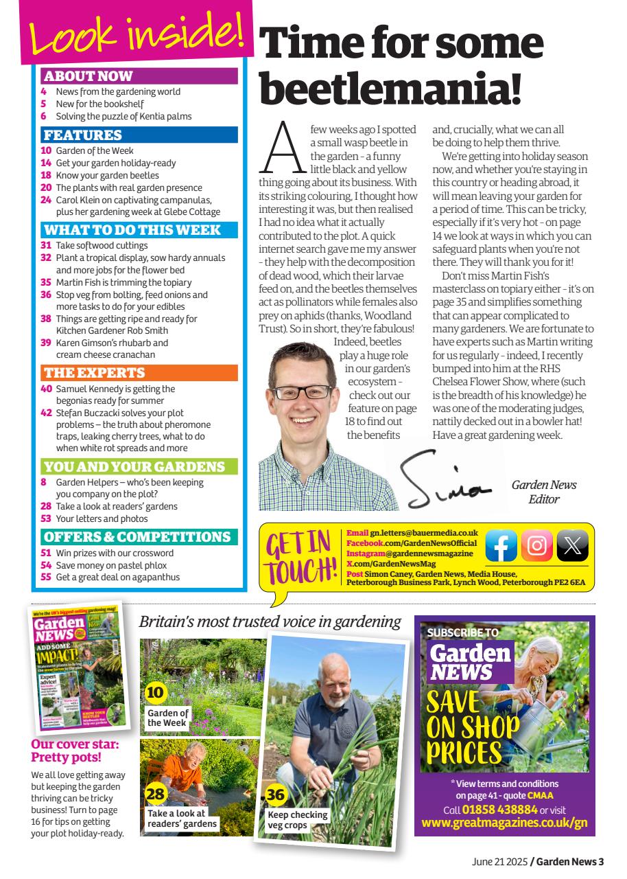 Garden News Preview Pages