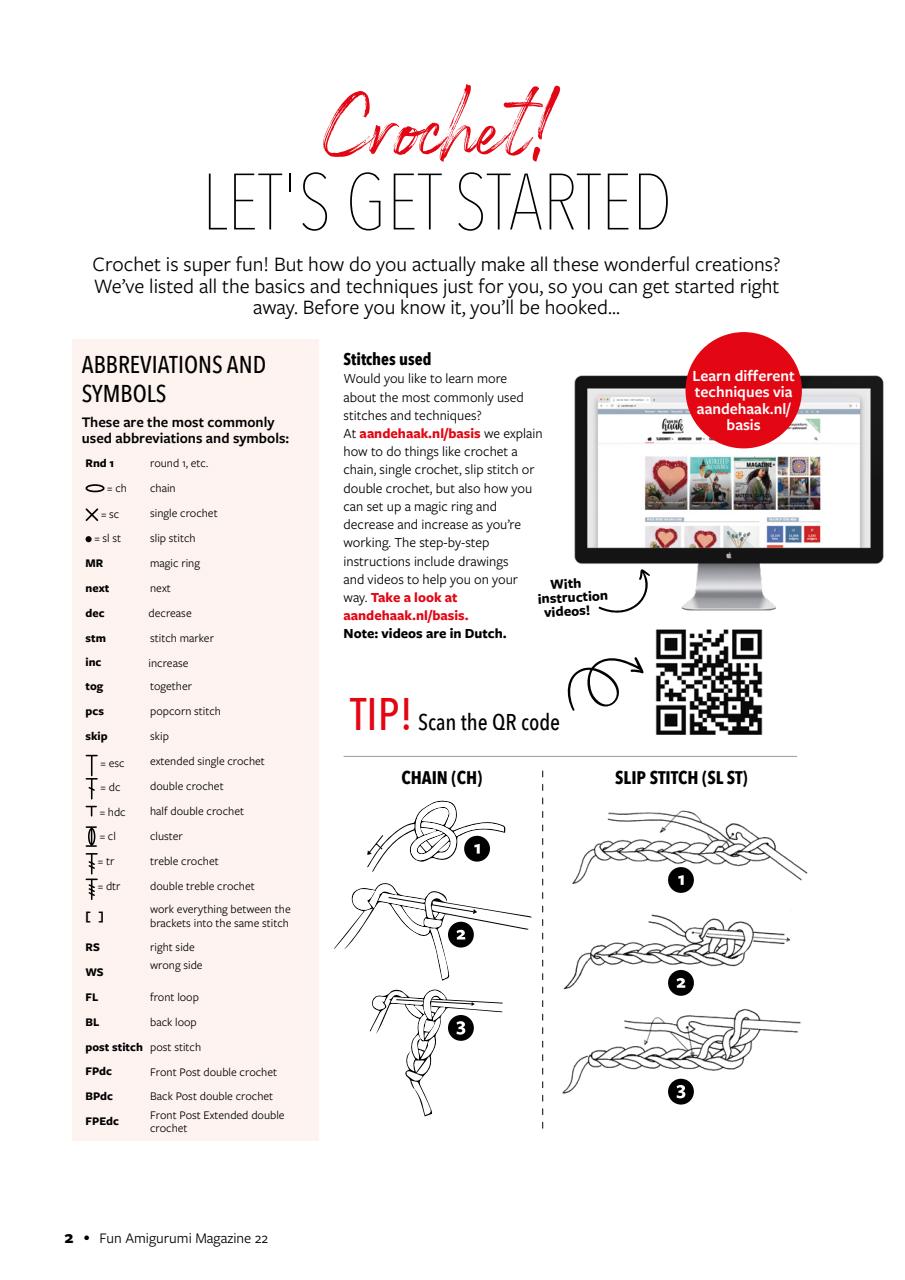 Fun Crochet Magazine Preview Pages