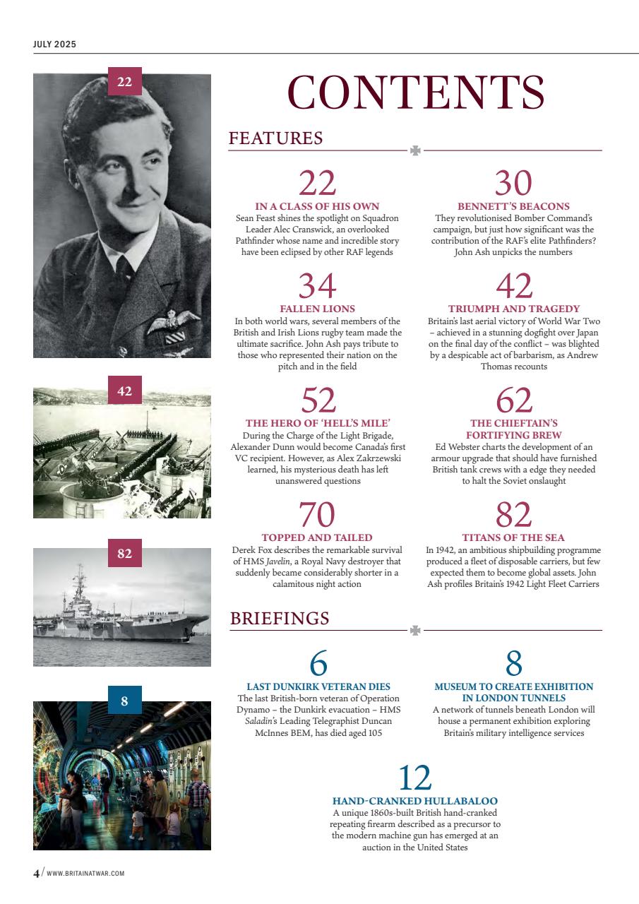 Britain at War Magazine Preview Pages