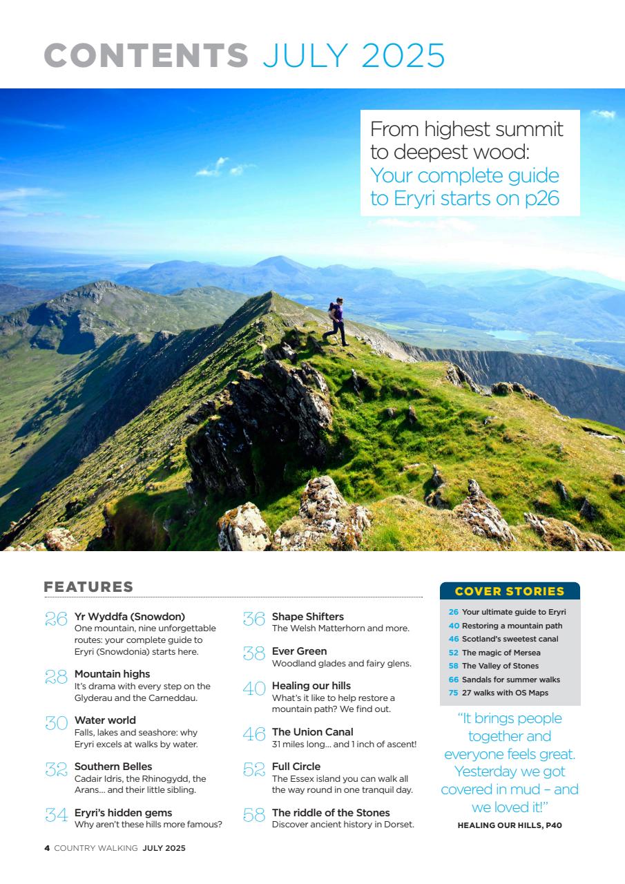 Country Walking Preview Pages