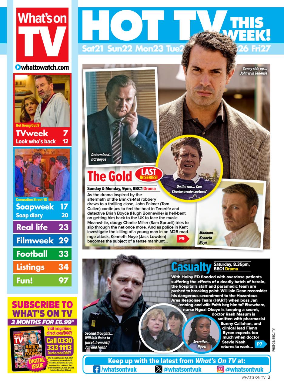 What's on TV Preview Pages