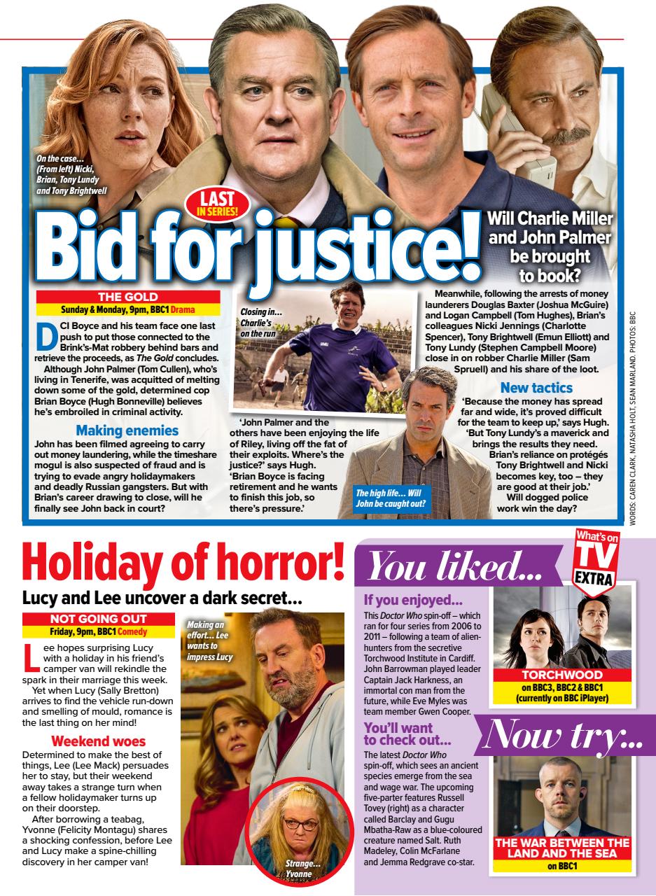 What's on TV Preview Pages