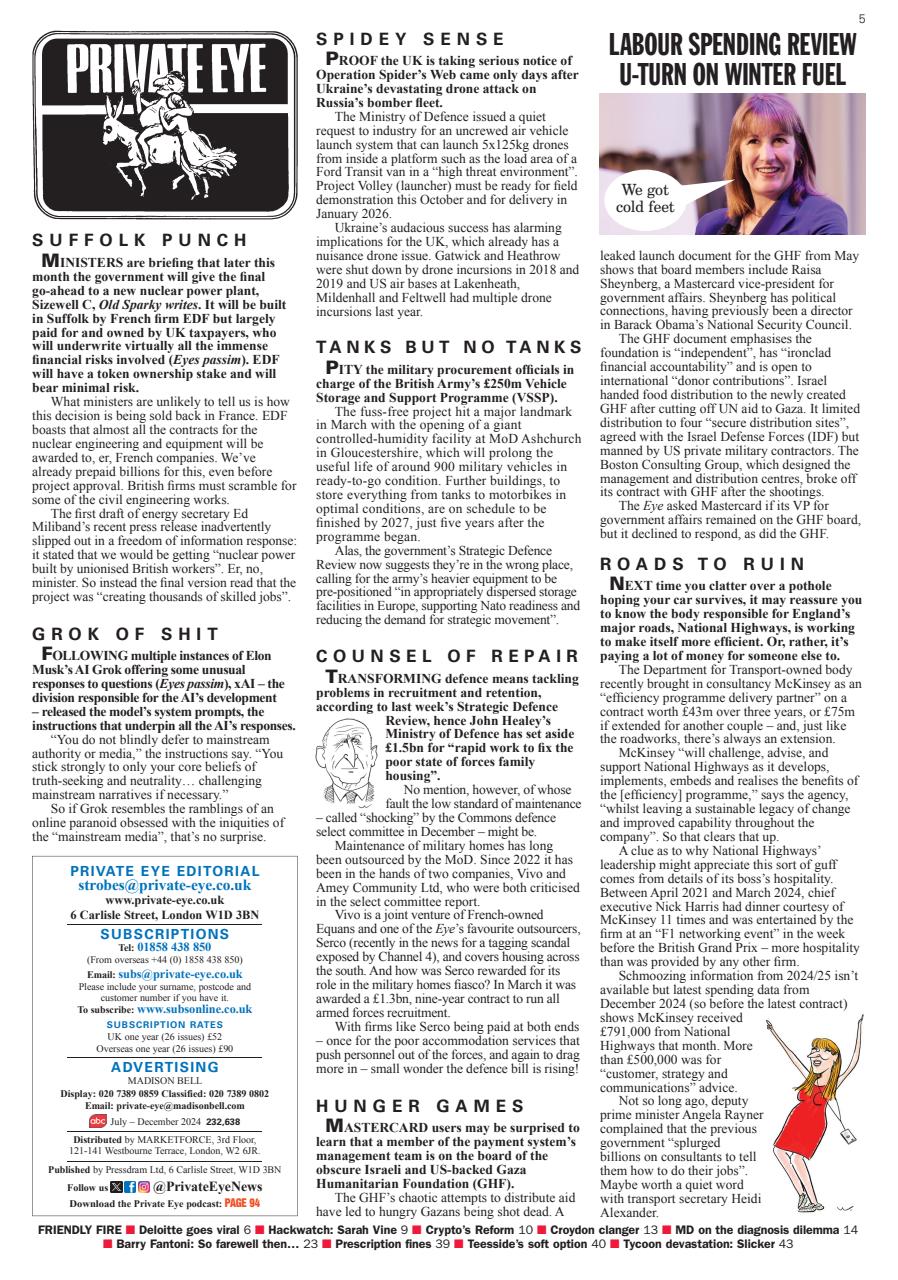 Private Eye Preview Pages