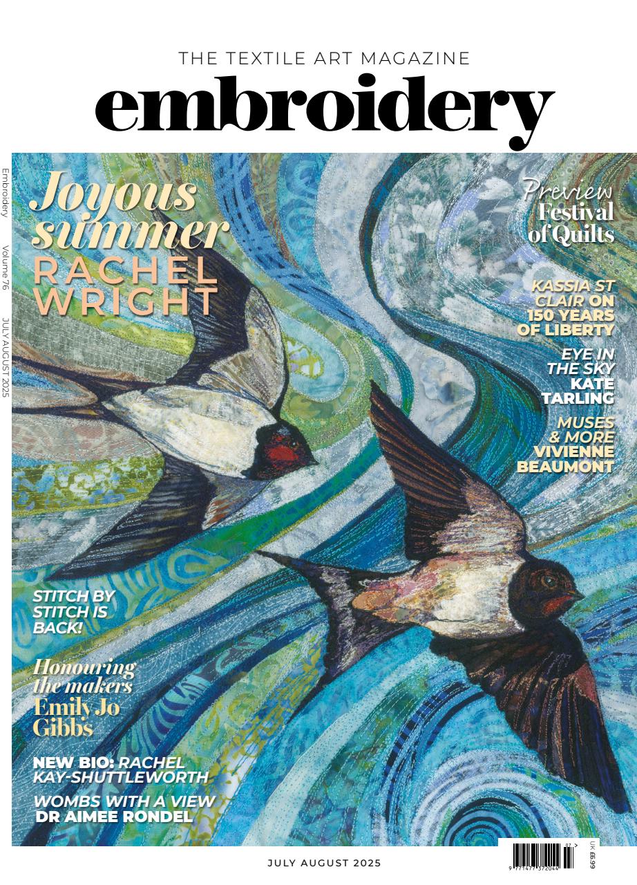 Embroidery Magazine Preview Pages