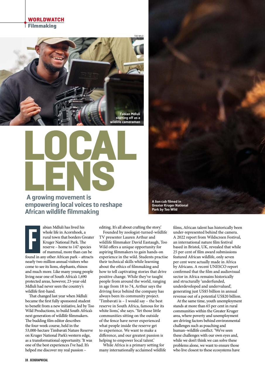 Geographical Preview Pages