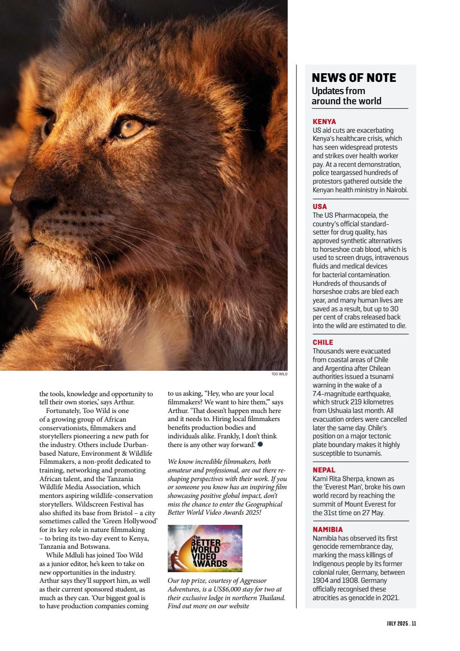 Geographical Preview Pages