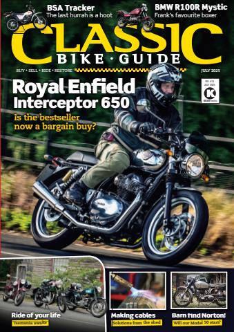 Classic Bike Guide issue July 2025