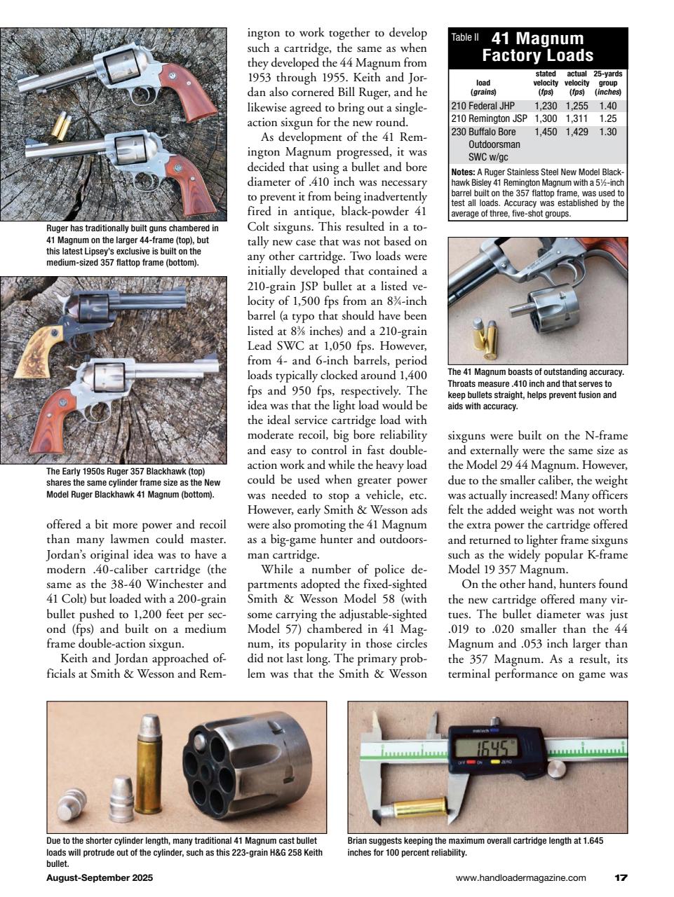 Handloader  Preview Pages