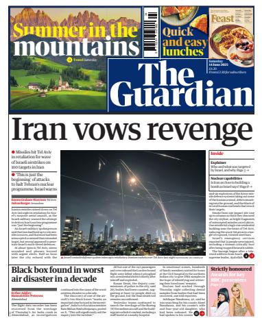 The Guardian Newspaper issue Saturday, 14 June 2025