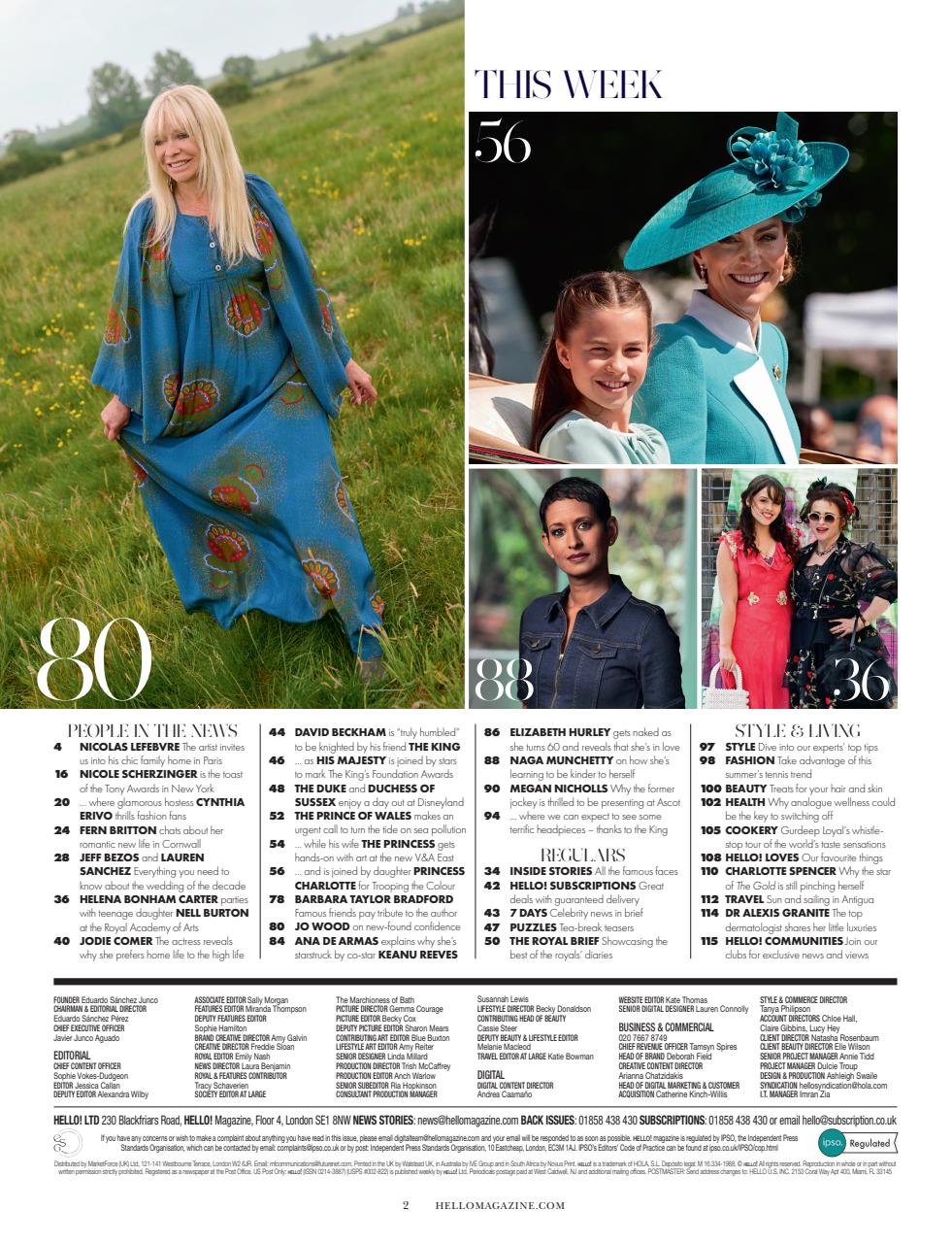 Hello! Magazine Preview Pages