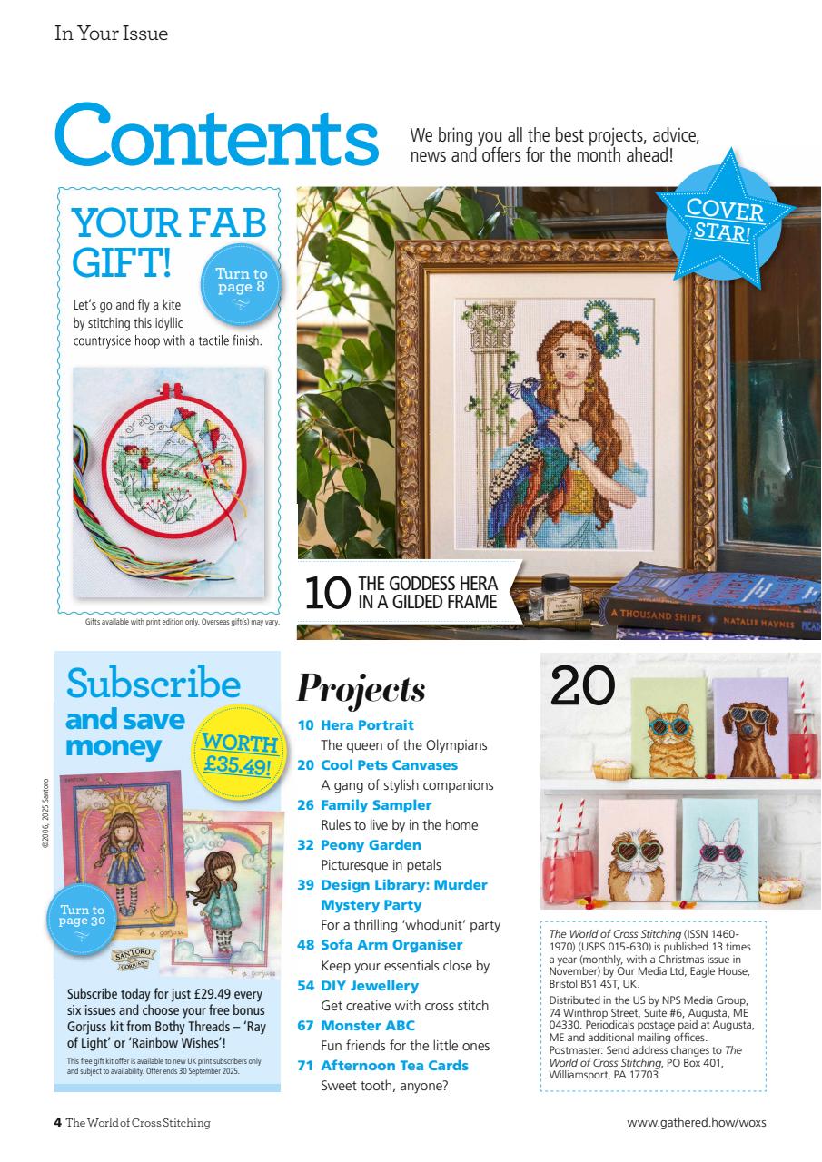 The World of Cross Stitching Preview Pages