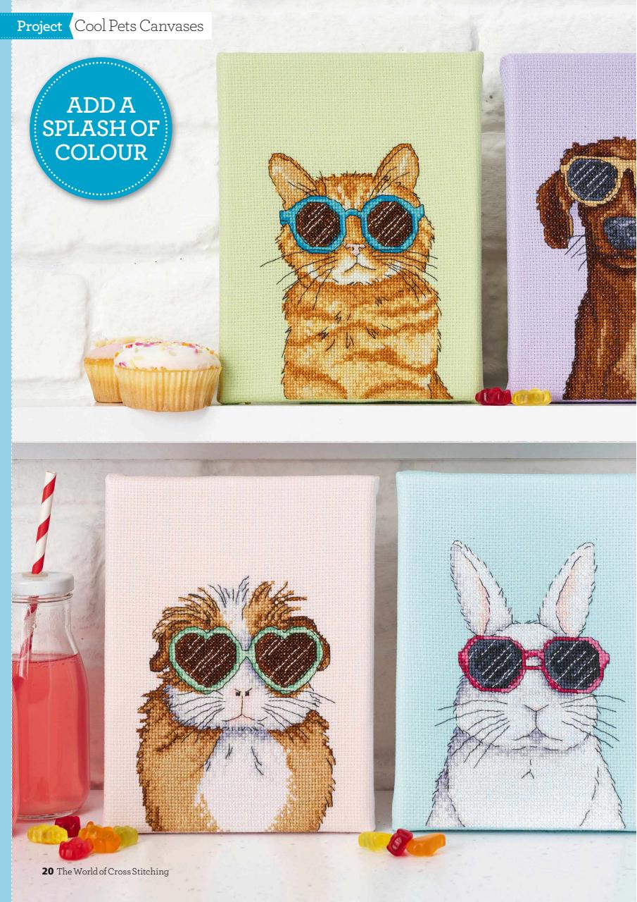 The World of Cross Stitching Preview Pages