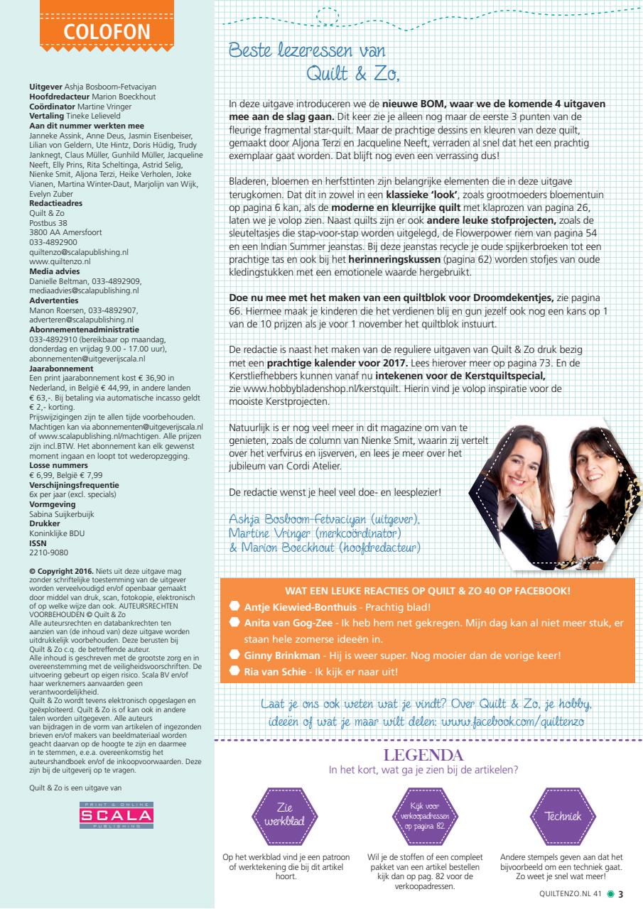 Stitch & Quilt (Quilt & Zo) Preview Pages