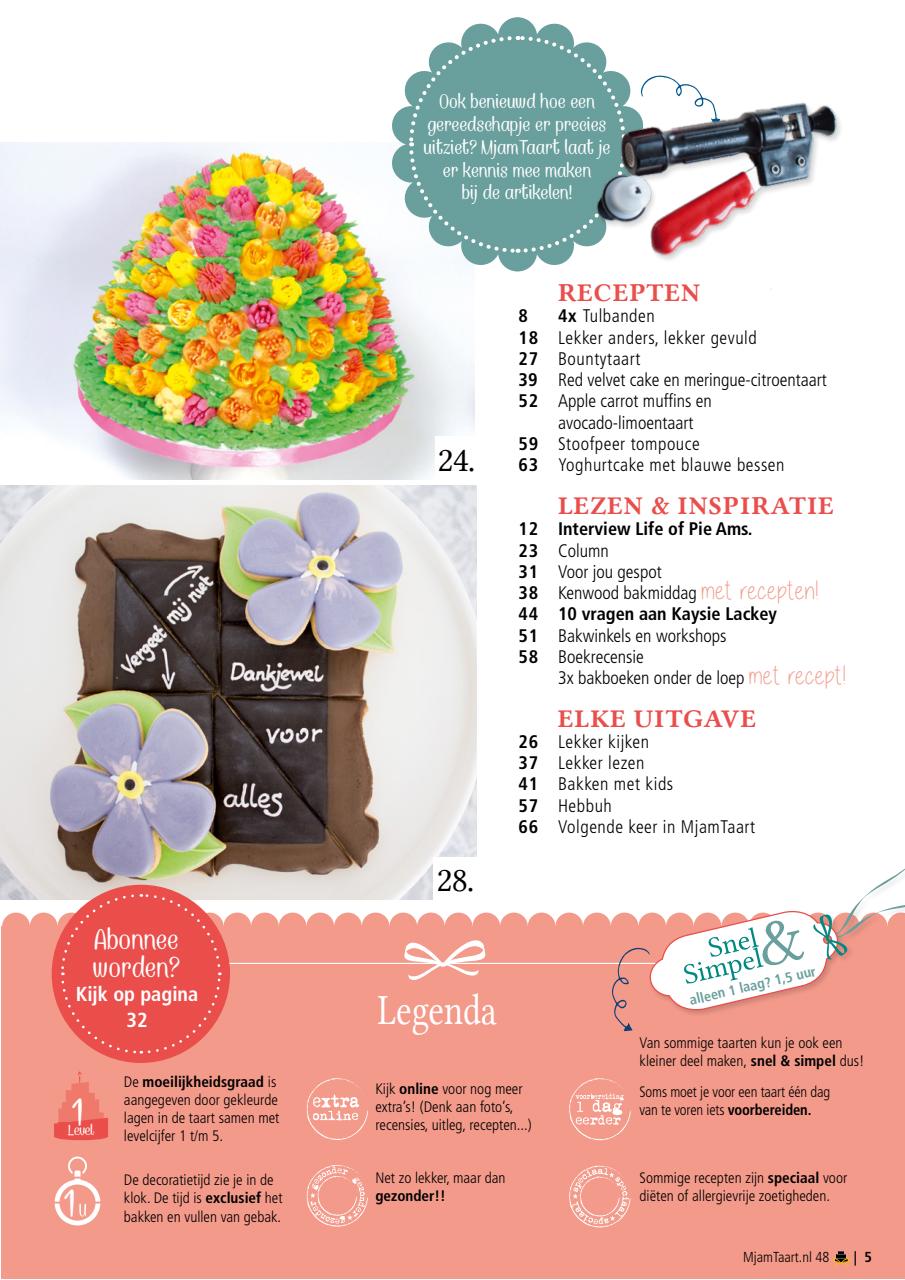 MjamTaart Zoet en Eten Preview Pages