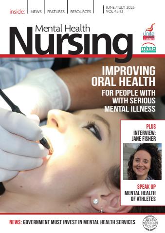 Mental Health Nursing issue June/July 2025