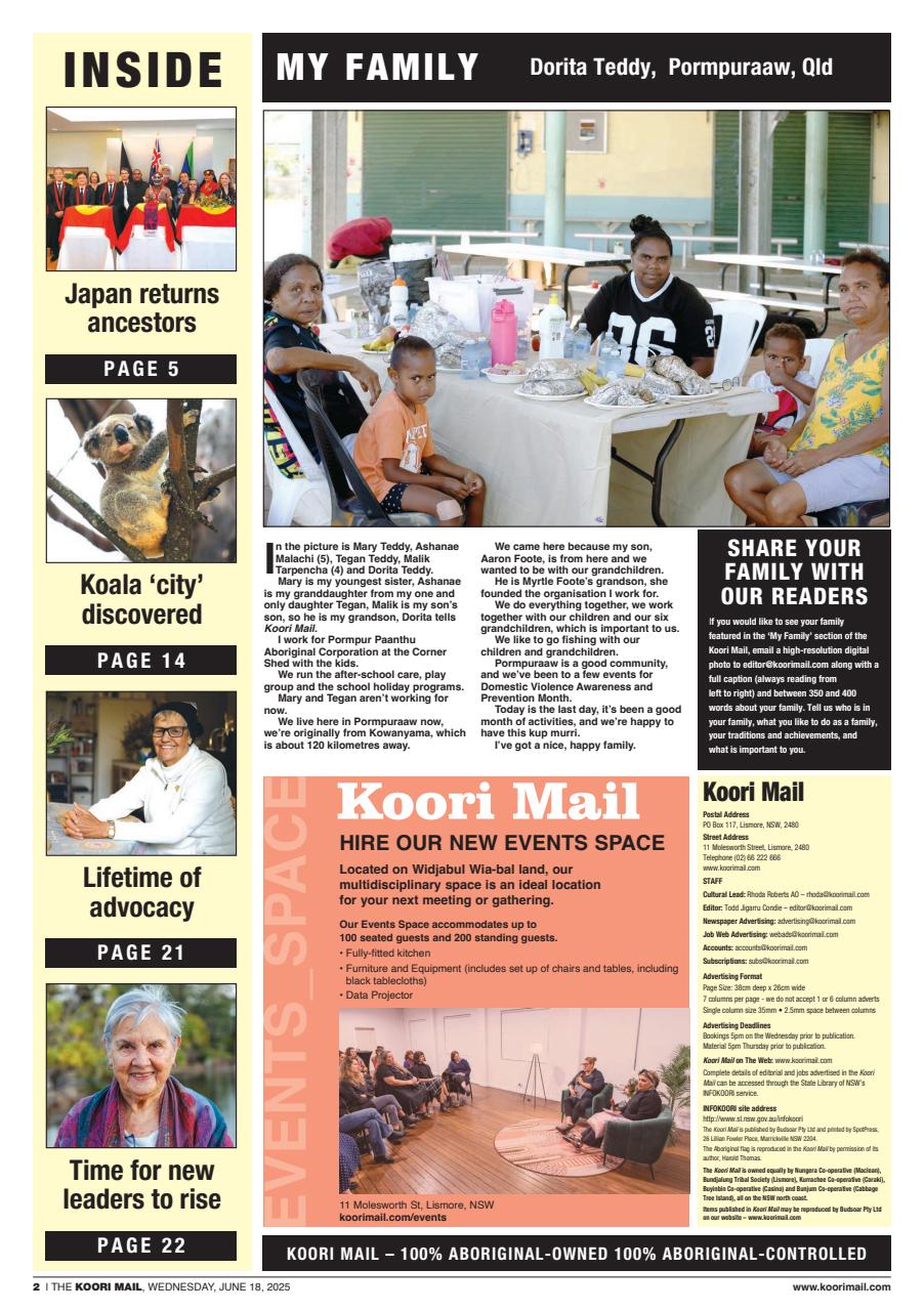 Koori Mail Preview Pages