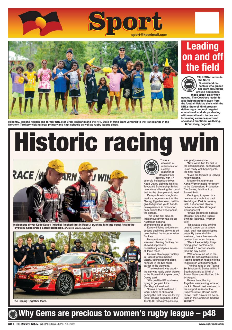 Koori Mail Preview Pages