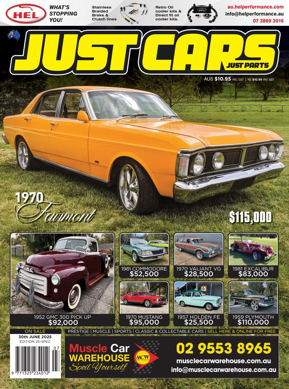 JUST CARS Preview Pages