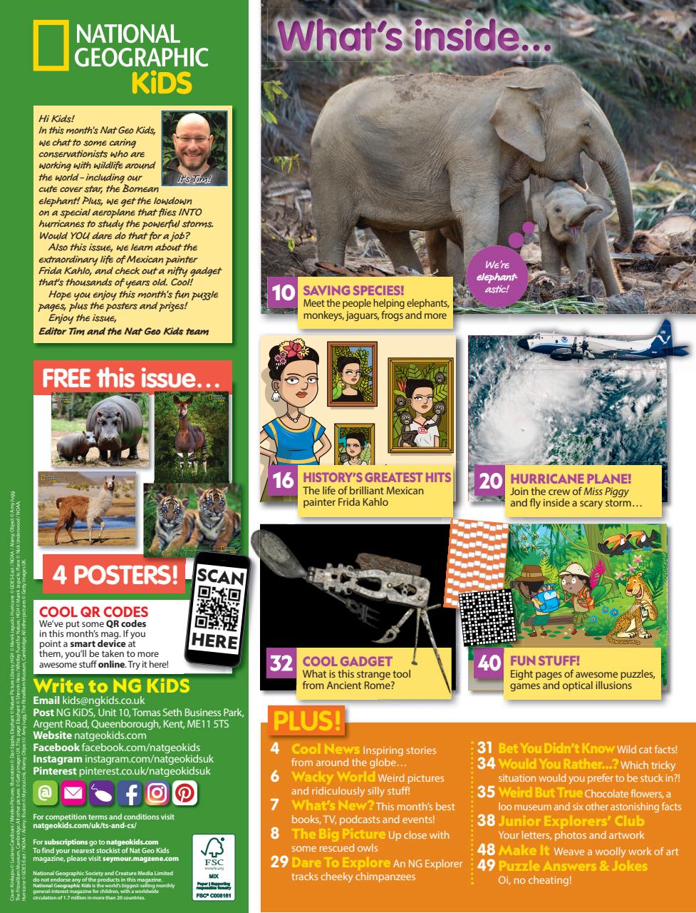 National Geographic Kids Preview Pages