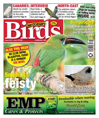 Cage & Aviary Birds issue 18th June 2025