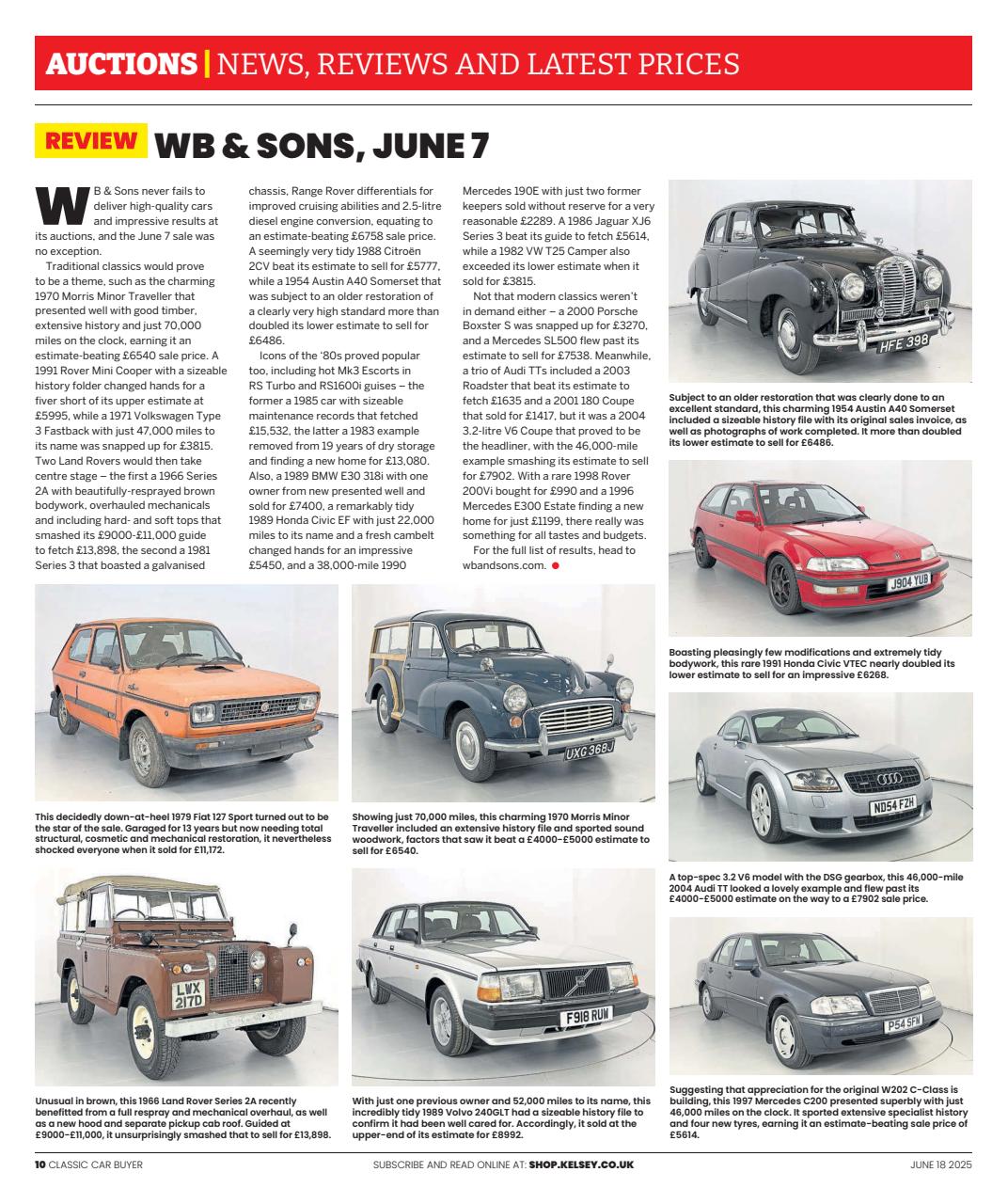 Classic Car Buyer Preview Pages