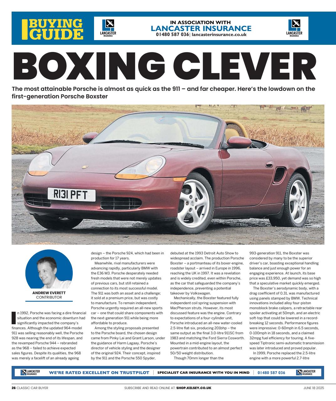 Classic Car Buyer Preview Pages