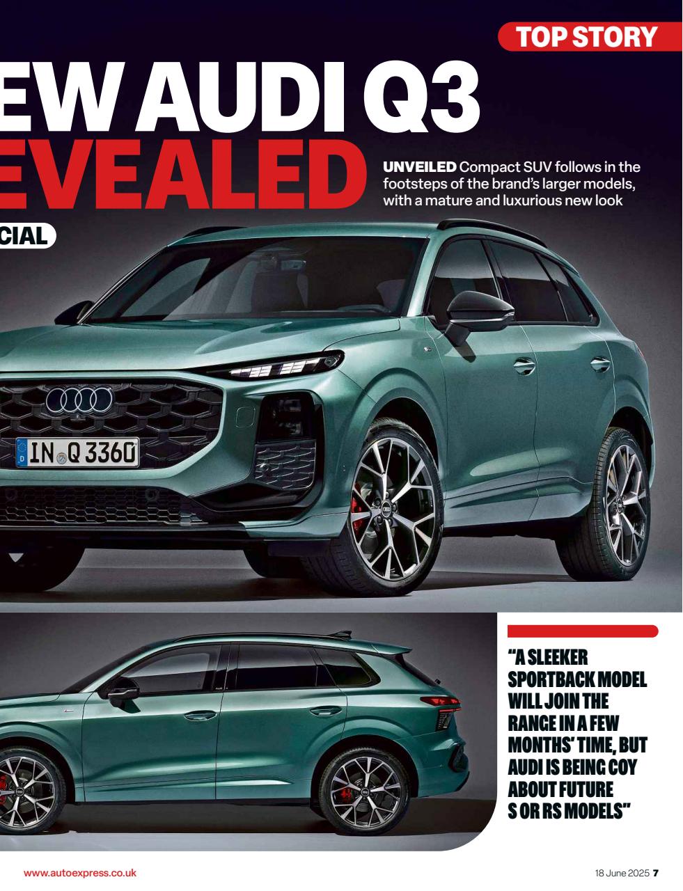 Auto Express Preview Pages