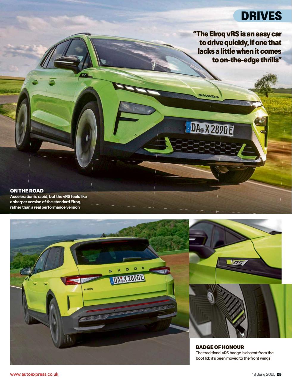 Auto Express Preview Pages