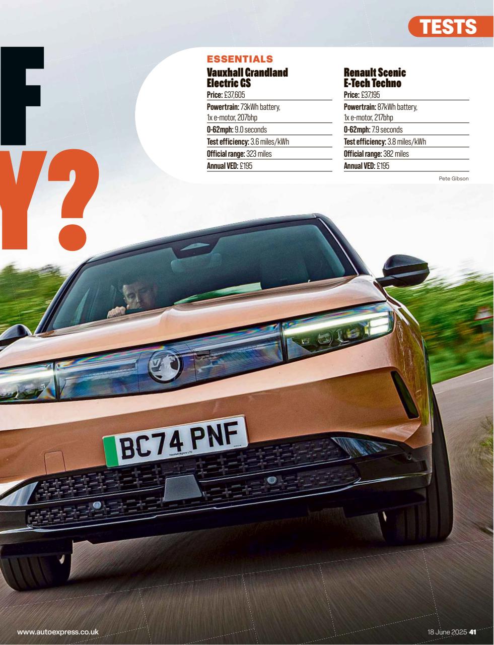 Auto Express Preview Pages