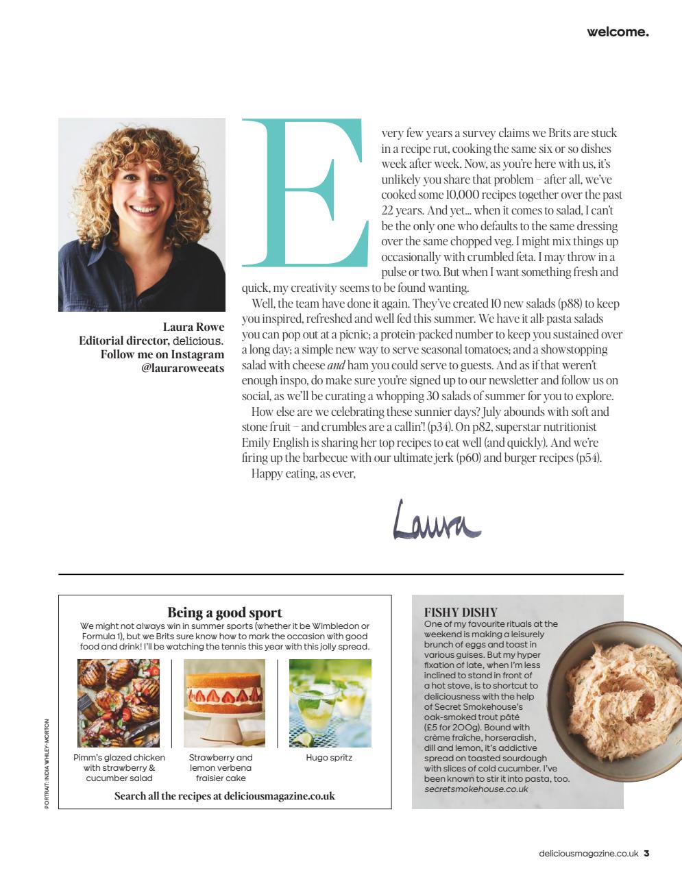 delicious. Magazine Preview Pages